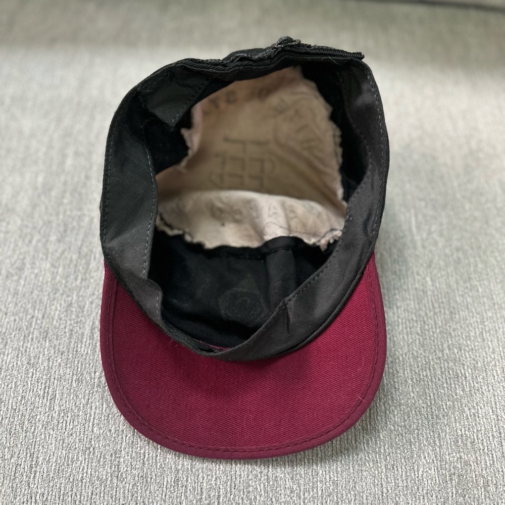 Rare Vintage Copenhagen Snuff Red and Black Can Painters Hat tobacco Cap - Picture 8 of 10